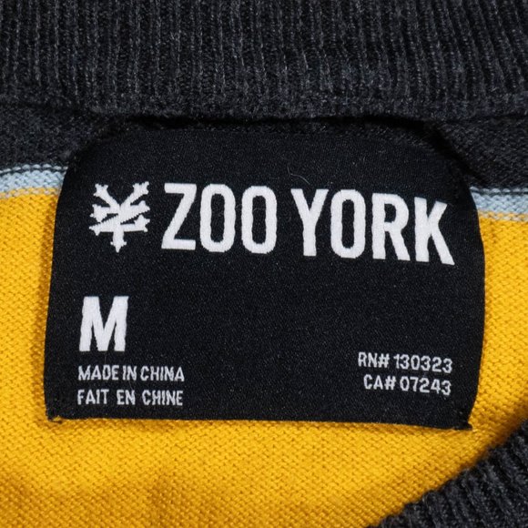 Zoo York Striped Pullover Crewneck Sweater - Picture 5 of 7